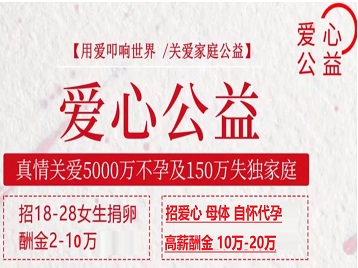 屏南捐卵助孕生子 爱心志愿者招募